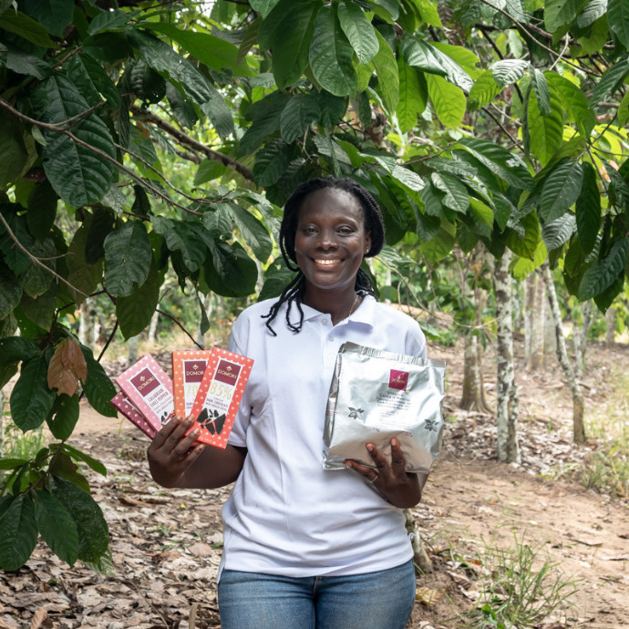 Storie di forza e di cacao - dialogo con Estelle Konan